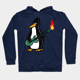 Tux Penguin Linux Cartoon Hoodie